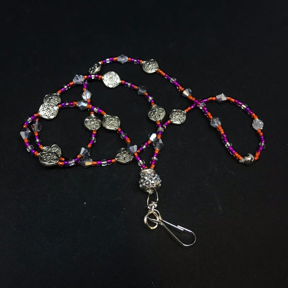 Beaded Lanyard - [Esmeralda]